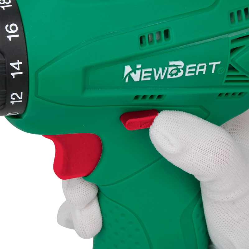 NewBeat 12V 3/8 Variable Speed 18+1 Torque 20N.m Cordless Drill Set with 1 Battery & 1 Charger