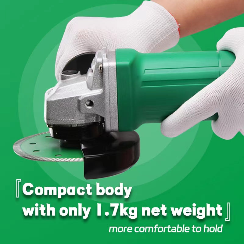 NewBeat 4.5in Angle Grinder Corded Slide Switch with 1Handle