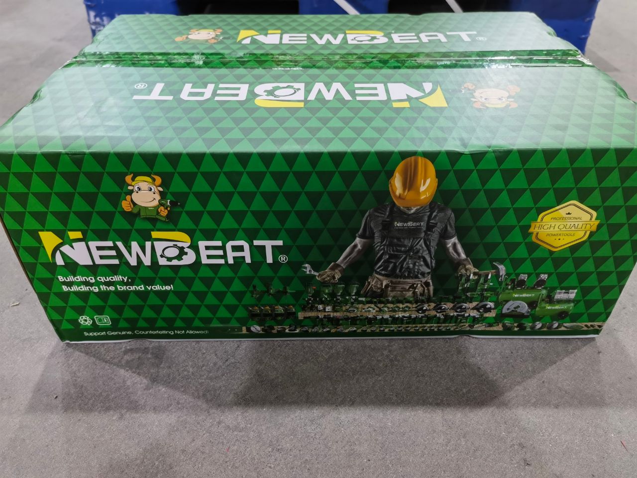 NewBeat 1000W 4-1/2in Angle Grinder Corded Grinding Tool Cutter Slide Switch 1Handle